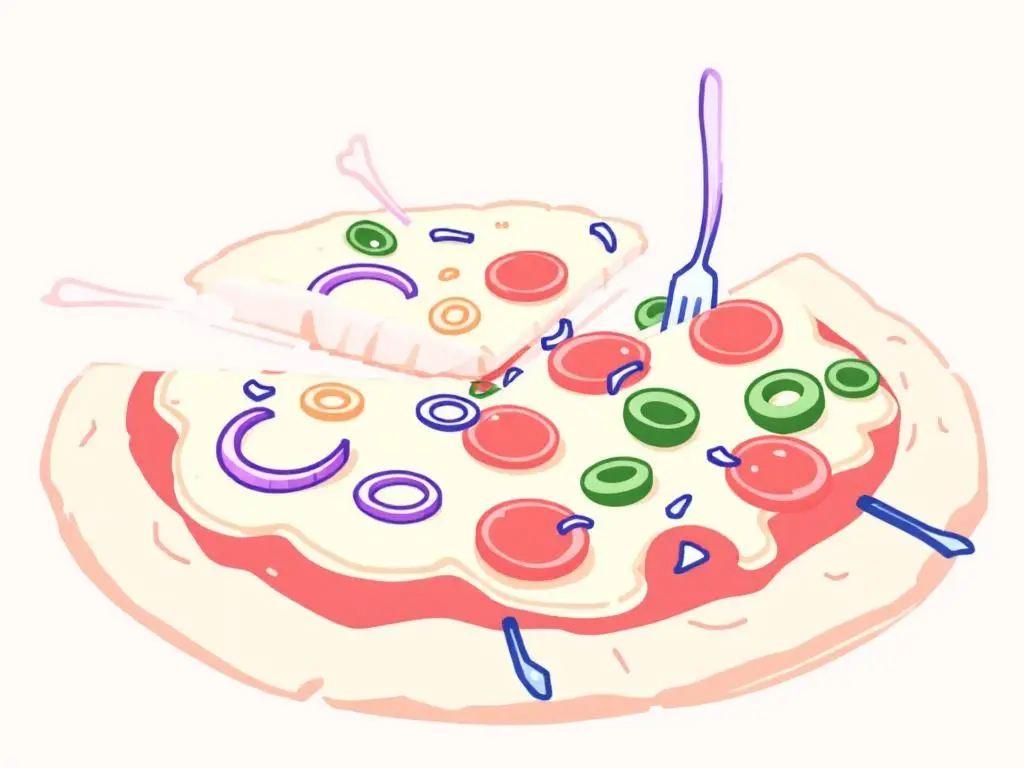 pizza faccia